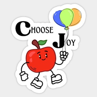 Choose Joy - Quotes printed Sticker